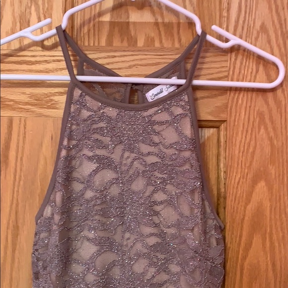Taupe dress - Picture 2 of 3